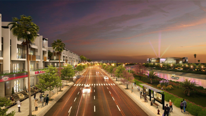 Phối cảnh khu phố BGI Topaz Downtown. Ảnh: Liên danh BGI Group và IUC Group