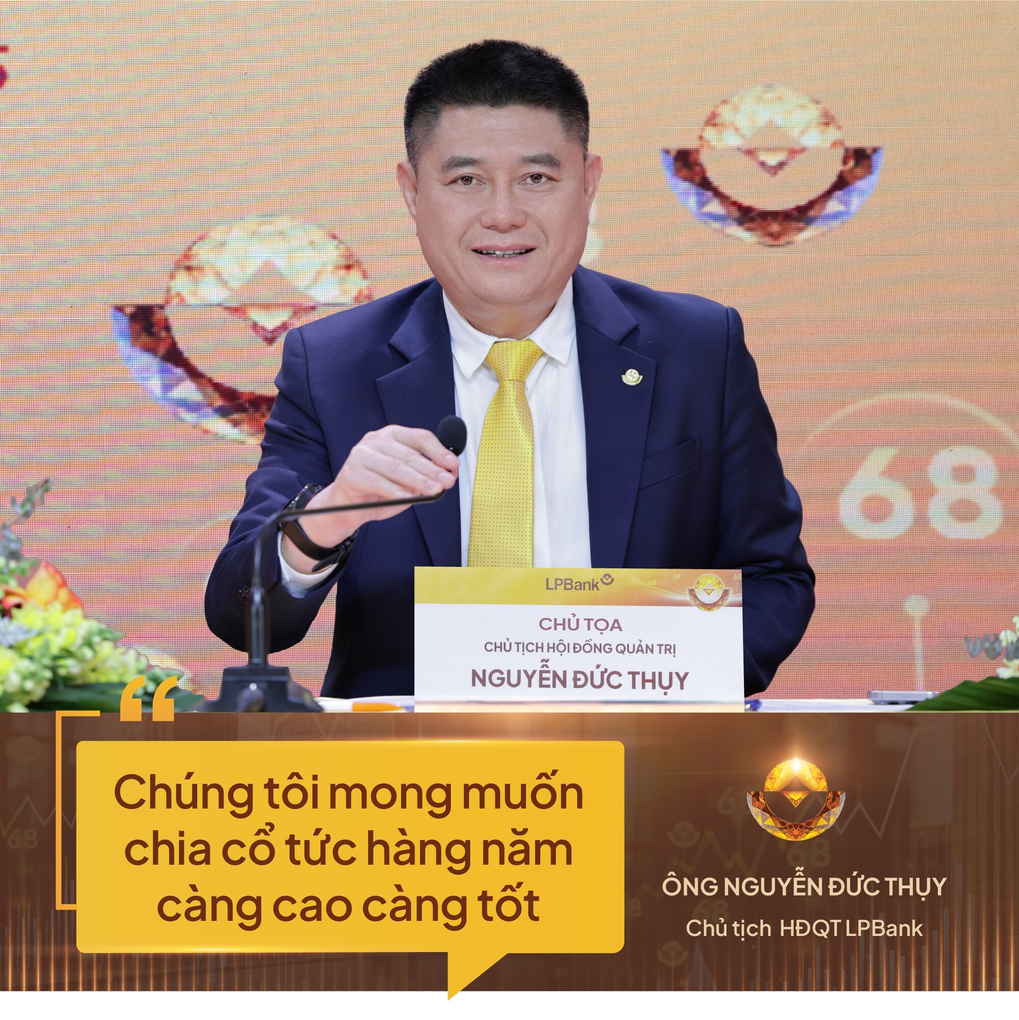 ĐHCĐ LPBank: Kế hoạch lợi nhuận 14.868 tỷ đồng trong năm nay, chia cổ tức tiền mặt tỷ lệ 25%- Ảnh 4.