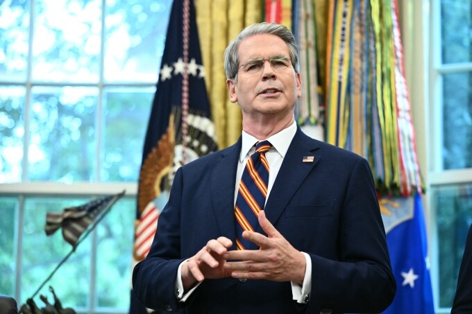 Bộ trưởng Tài chính Mỹ Scott Bessent tại Nhà Trắng ngày 5/9. Ảnh: AFP