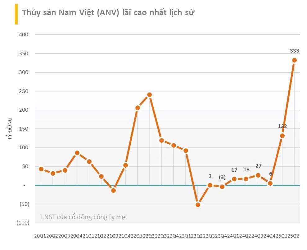 Vua xuất khẩu cá tra Nam Việt báo lãi quý 2/2025 tăng chưa từng thấy, cao nhất trong 8 năm- Ảnh 1.