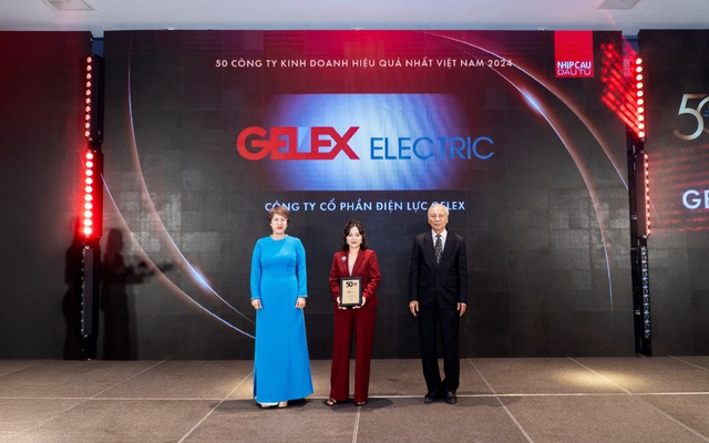 2 công ty con của GELEX vào Top 50 Công ty kinh doanh hiệu quả nhất Việt Nam 2024 2 công ty con của GELEX vào Top 50 Công ty kinh doanh hiệu quả nhất Việt Nam 2024