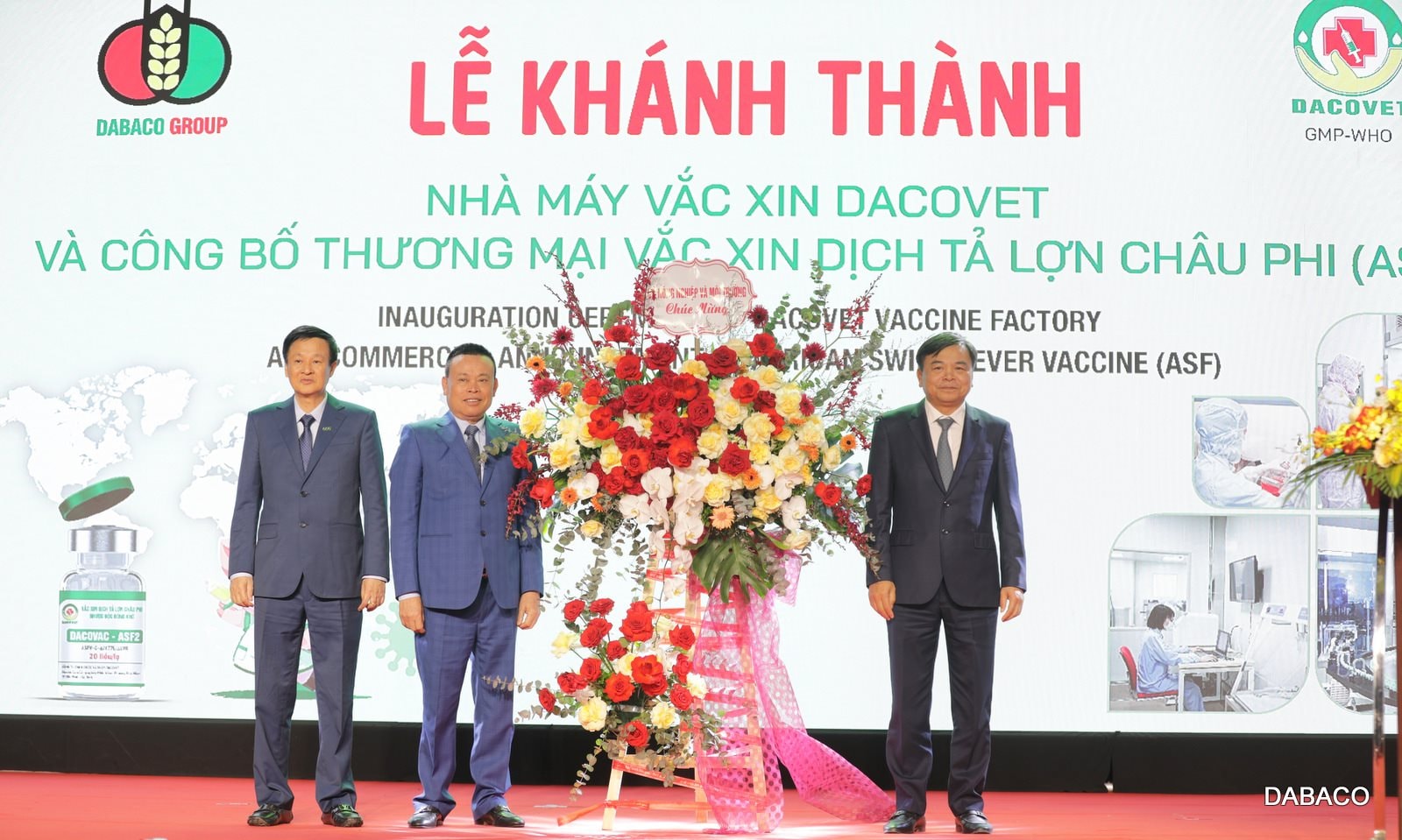 Dabaco khánh thành Nhà máy vaccine DACOVET, chính thức thương mại hóa vaccine tả lợn Châu Phi tại Việt Nam- Ảnh 2.