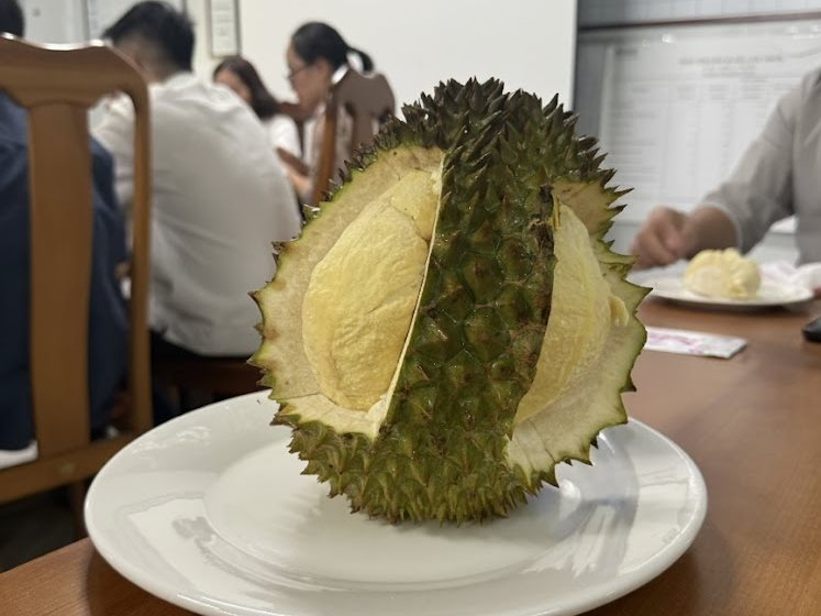 Xuất khẩu sầu riêng Việt từng sụt 69,4% vì rào cản Cadimi, Bầu Đức lộ 'át chủ bài': 1.600 ha ở Lào và kho lạnh 20.000 m² làm sầu riêng cấp đông chờ bán trái vụ giá cao hơn 50%- Ảnh 2.