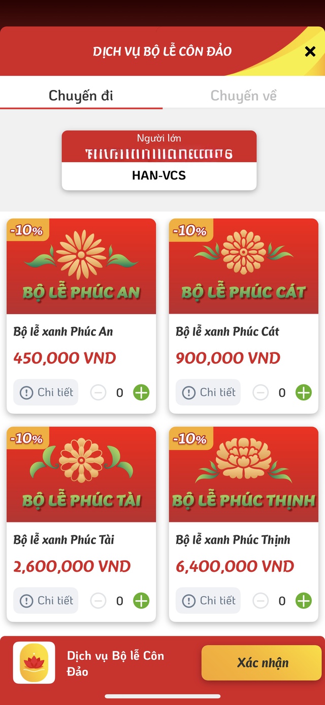 Mở đường bay tới Côn Đảo, Vietjet lần đầu tiên bán kèm cả sớ khấn, bộ lễ giá lên tới 6,4 triệu đồng- Ảnh 1.