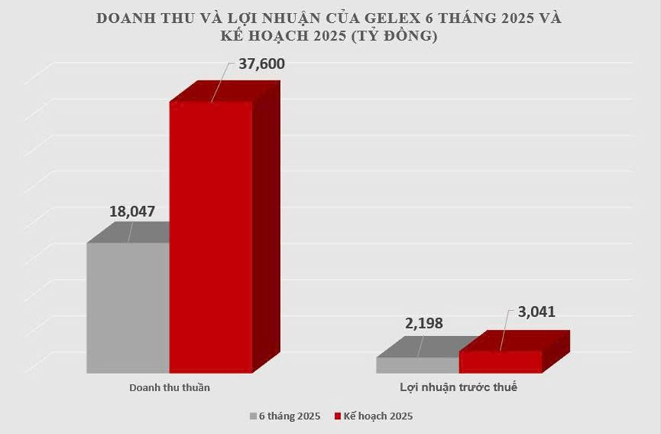 GELEX lãi kỷ lục trong quý 2, lợi nhuận kinh doanh lõi tăng gần 3 lần cùng kỳ- Ảnh 2.