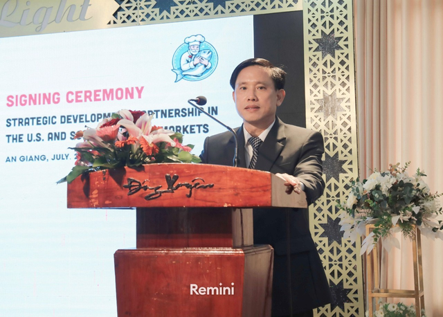 Ông Lê Văn Cảnh, Tổng giám đốc IDI Seafood Corp.\ 640x458