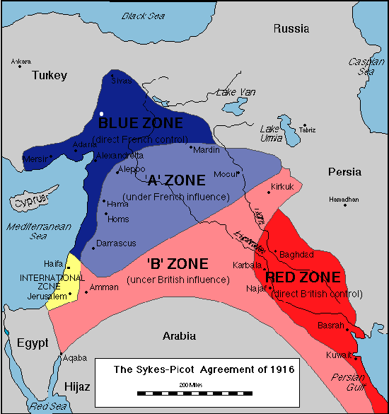 The Sykes-Picot Agreement (1916)