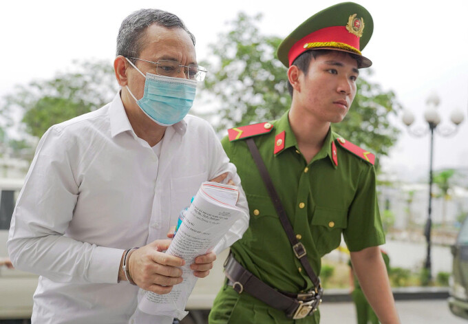 Nguyễn Danh Sơn, cựu giám đốc Công ty Mua bán điện, EVN. Ảnh: Hoàng Giang