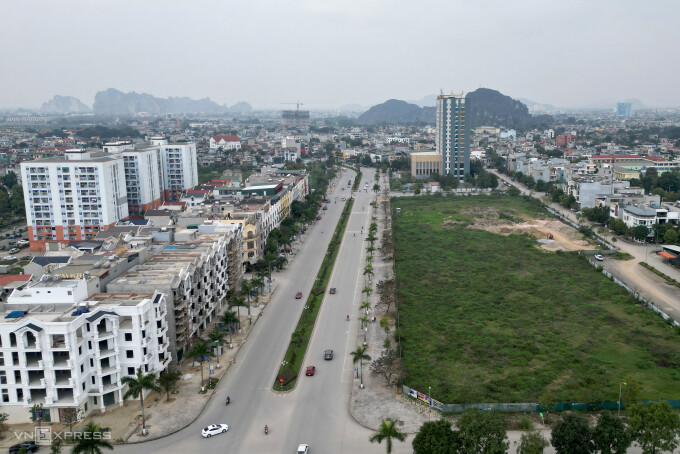 Dự án Khu đô thị mới Nam TP. Thanh Hóa do FLC làm chủ đầu tư. Ảnh: Lê Hoàng