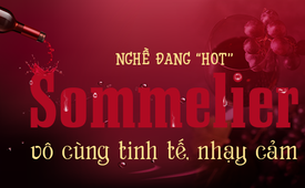 Nghề đang “hot”: Sự tinh tế, nhạy cảm của người nếm rượu vang|275pxx170px
