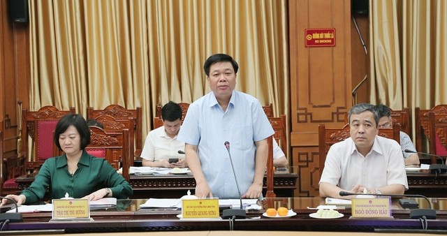 Phó Chủ tịch thường trực UBND tỉnh Thái Bình Nguyễn Quang Hưng khẳng định nhu cầu sử dụng khí thiên nhiên cho hoạt động sản xuất tại tỉnh là rất lớn