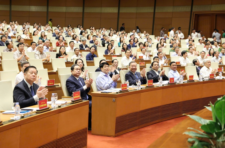 Hơn 1,5 triệu đại biểu tham dự Hội nghị toàn quốc quán triệt, triển khai Nghị quyết số 66 và Nghị quyết số 68- Ảnh 1.