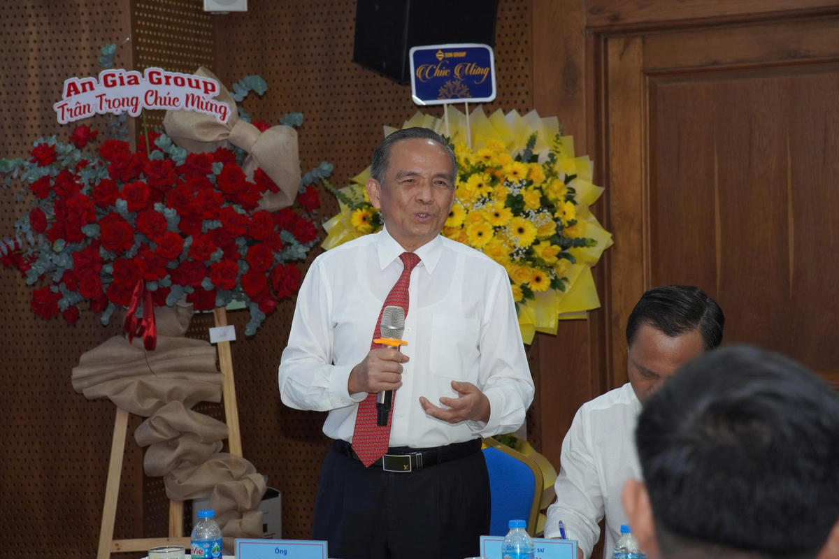 Ông Lê Hoàng Châu, Chủ tịch Hiệp hội bất động sản TP Hồ Chí Minh.