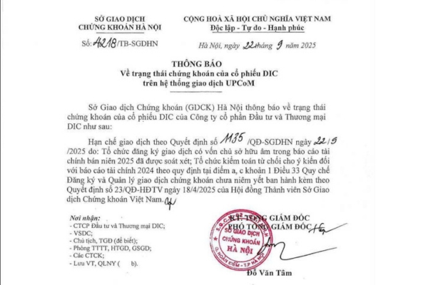 cổ phiếu DIC