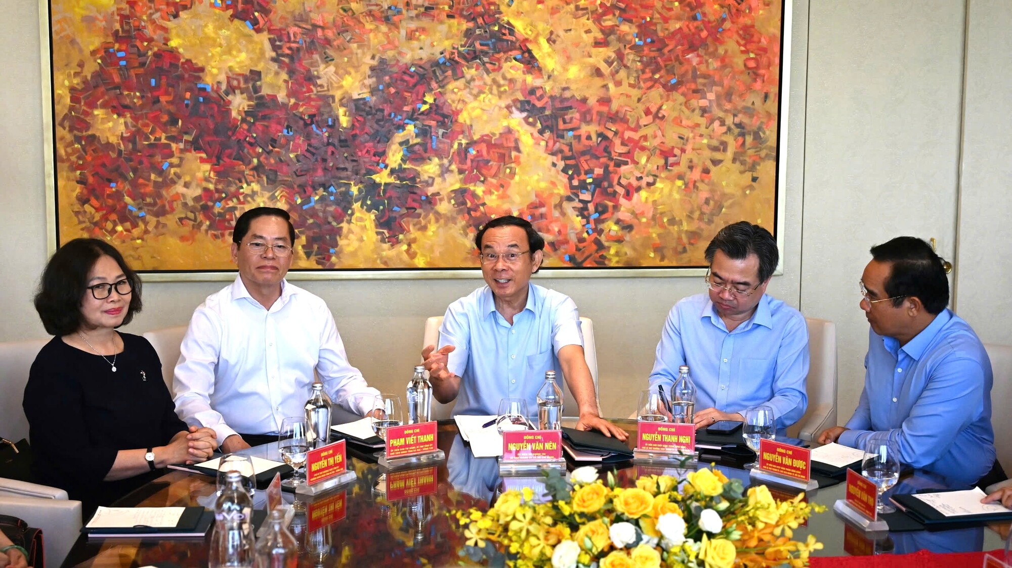 Lãnh đạo TP HCM và tỉnh Bà Rịa - Vũng Tàu làm việc với Công ty TNHH Dự án Hồ Tràm- Ảnh 1. Lãnh đạo TP HCM và tỉnh Bà Rịa - Vũng Tàu làm việc với Công ty TNHH Dự án Hồ Tràm- Ảnh 1.