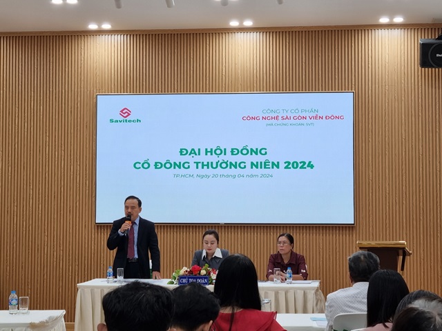 ĐHĐCĐ Savitech: Kế hoạch lãi tăng nhẹ, xác định đầu tư giáo dục là trọng tâm