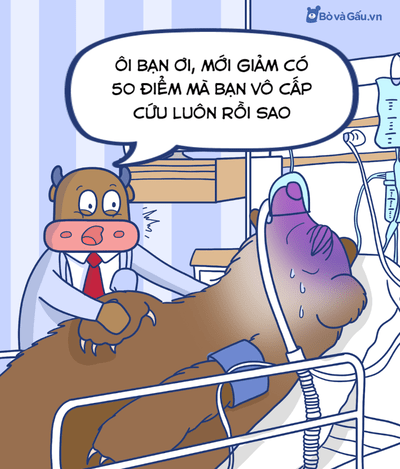 giảm 50đ đi cấp cứu