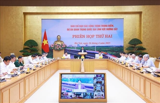 Thủ tướng Phạm Minh Chính: Triển khai các dự án đường sắt "thần tốc, thần tốc hơn nữa; táo bạo, táo bạo hơn nữa"