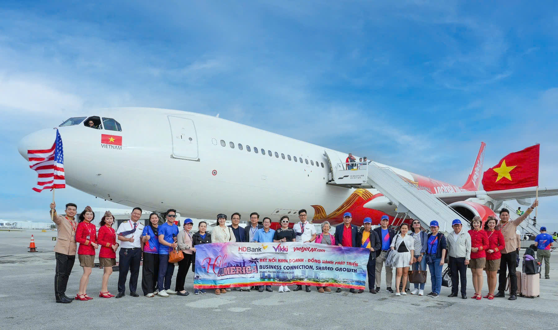 Chuyến bay kết nối kỳ vọng tăng cường hợp tác thương mại và đầu tư Việt - Mỹ- Ảnh 3.