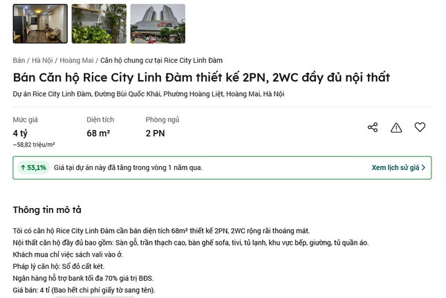 Hà Nội: Hơn 4 tỷ đồng một căn NƠXH cũ- Ảnh 3. Hà Nội: Hơn 4 tỷ đồng một căn NƠXH cũ- Ảnh 3.
