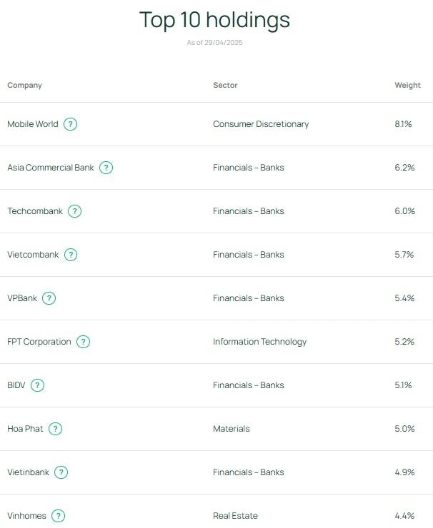 Vinhomes trở lại top 10 danh mục quỹ tỷ USD của Dragon Capital sau nhiều tháng- Ảnh 1. Vinhomes trở lại top 10 danh mục quỹ tỷ USD của Dragon Capital sau nhiều tháng- Ảnh 1.