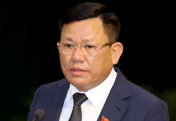 Ông Nguyễn Văn Thi trước khi bị khởi tố. Ảnh: Lê Hoàng