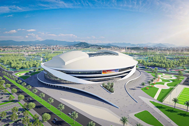 Tổng Bí thư Tô Lâm dự lễ khởi công xây dựng sân vận động tiên tiến hàng đầu thế giới- Ảnh 12. Tổng Bí thư Tô Lâm dự lễ khởi công xây dựng sân vận động tiên tiến hàng đầu thế giới- Ảnh 12.