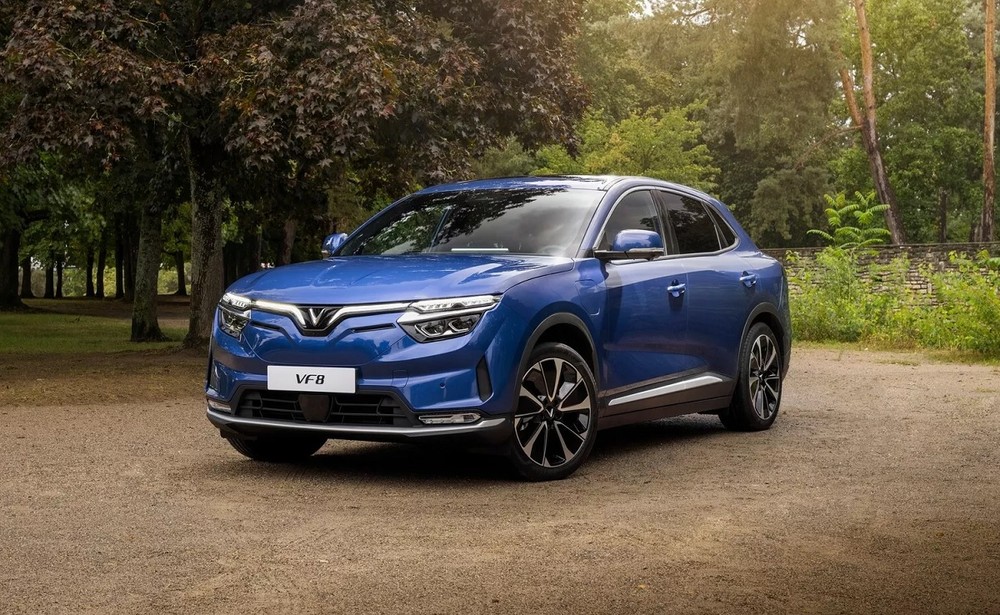 Công ty của ông Phạm Nhật Minh Hoàng bán VinFast VF 8 đã qua sử dụng, giá từ 700 triệu đồng- Ảnh 1.