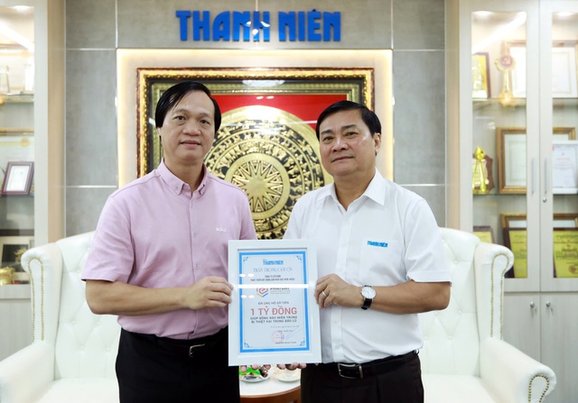 Công ty CP phát triển bất động sản Phát Đạt giúp đồng bào miền Trung 1 tỉ đồng- Ảnh 2.