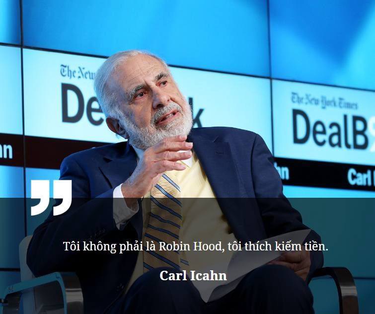 Carl Icahn là ai? Hành trình đầu tư của người đàn ông đáng sợ nhất Phố Wall. Carl Icahn được mệnh ...